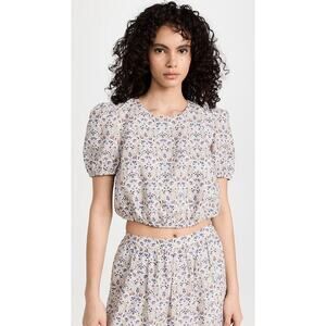 New Cami NYC Flor Crop Top in Spring Tapestry Women's Size M